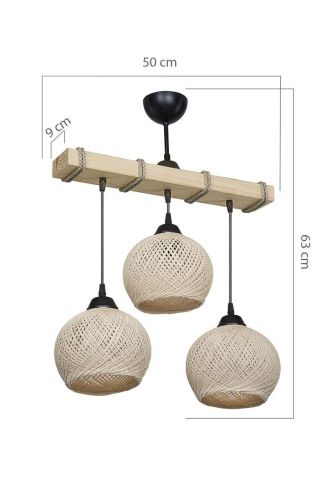 Подвесная люстра Toplight Lydia TL1614L-03WW