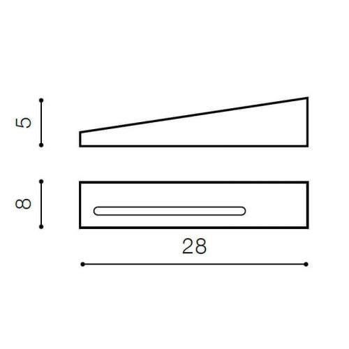 Накладной светильник Azzardo Vialetto L AZ0574