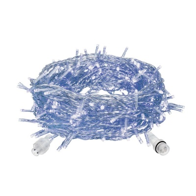 Уличная светодиодная гирлянда Vegas бахрома 24V синий без мерцания 55008