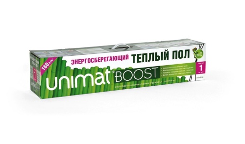 Стержневой теплый пол UNIMAT BOOST-0600
