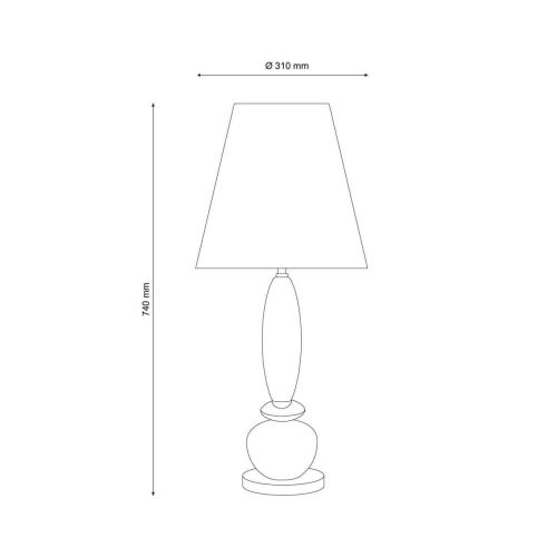 Настольная лампа Lucia Tucci Harrods T939.1