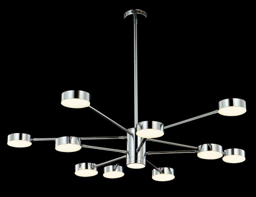 Подвесная люстра Crystal Lux Goracio SP10+1 D1100 Chrome