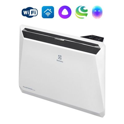 Электрический конвектор Electrolux Rapid Transformer с блоком управления ECH/R-1500 T-TUE4 с WI-FI, с Алисой, 2 ступени мощности, без шасси