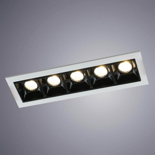 Встраиваемый светодиодный светильник Arte Lamp Grill A3153PL-5BK Встраиваемый светодиодный светильник Arte Lamp Grill A3153PL-5BK