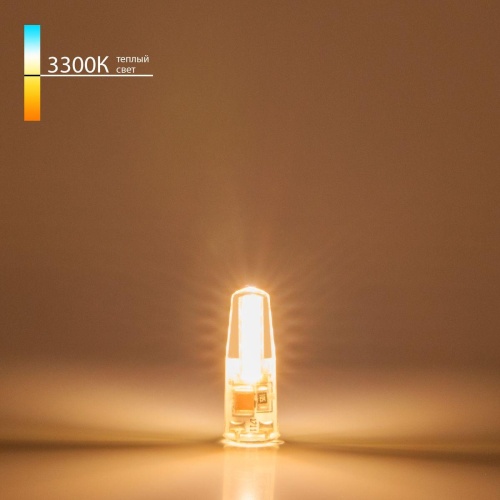 Лампа светодиодная Elektrostandard G4 3W 3300K прозрачная a049594