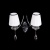 Бра Lumina Deco Dominni LDW 9268-2 CHR Бра Lumina Deco Dominni LDW 9268-2 CHR
