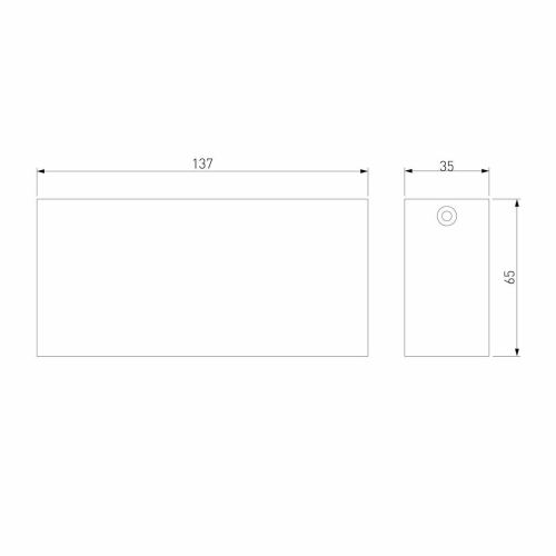 Потолочный светодиодный светильник Elektrostandard Block 25109/LED a066998