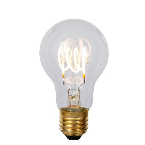 Лампа светодиодная диммируемая Lucide E27 5W 2700K прозрачная 49042/05/60 Лампа светодиодная диммируемая Lucide E27 5W 2700K прозрачная 49042/05/60