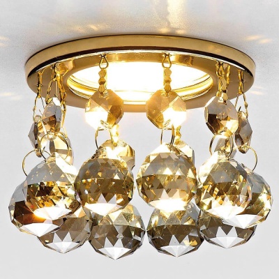 Встраиваемый светильник Ambrella light Crystal K2051C KF/G