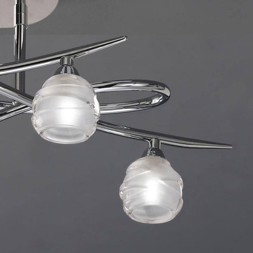 Потолочная люстра Mantra Loop Chrome 1804