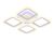 Потолочная светодиодная люстра Ambrella light Original FA441