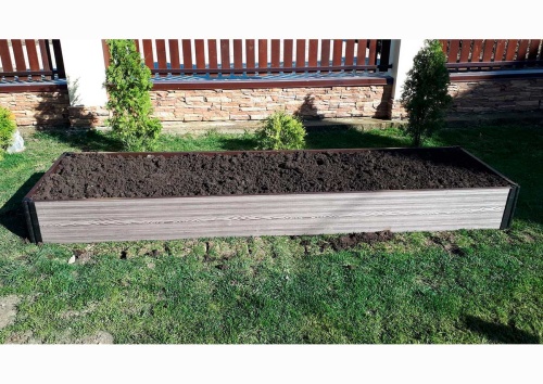 Доска для грядок и клумб из ДПК 300х30х2950