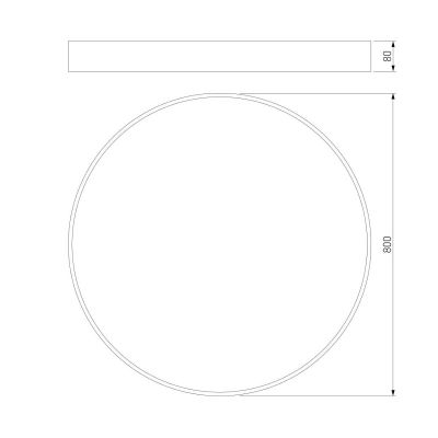 Потолочный светодиодный светильник Eurosvet Entire 90320/1 серый