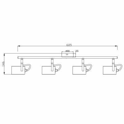 Спот Rivoli Mobile 7011-704 Б0038141