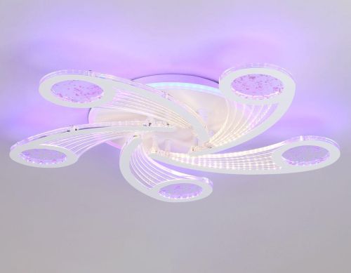 Потолочная светодиодная люстра Ambrella light Acrylica Original FA4476