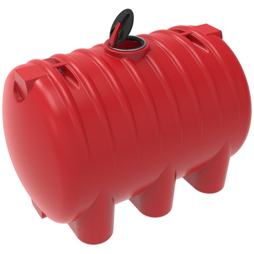 Емкость для КАС HR 8000 л с откидной крышкой красная