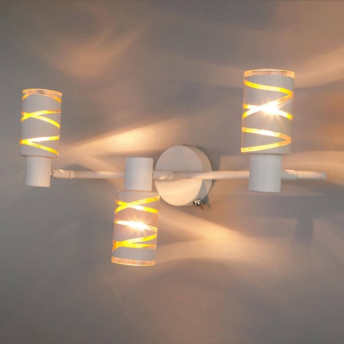 Настенный светильник Eurosvet 20085/3 белый