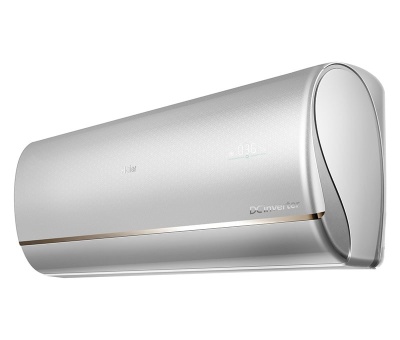 Инверторный кондиционер серебристого цвета Haier AS25S2SJ1FA-S/1U25JECFRA