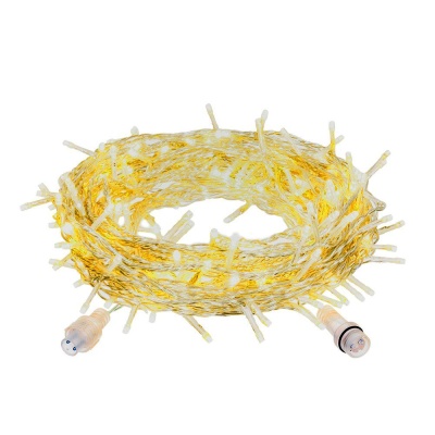 Уличная светодиодная гирлянда Vegas Занавес 24V желтый без мерцания 55028
