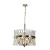 Подвесная люстра Lumien Hall Базиано LH3040/4P-CO-CL Подвесная люстра Lumien Hall Базиано LH3040/4P-CO-CL