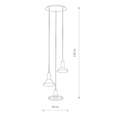 Подвесная люстра Nowodvorski Hermanos 8031
