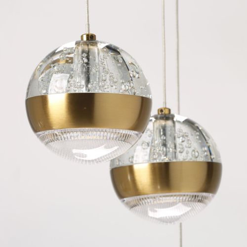 Подвесная светодиодная люстра De Markt Капелия 730010915