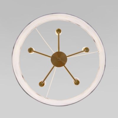 Подвесная люстра Eurosvet Brume 60174/5 латунь a069024