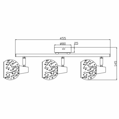 Спот Rivoli Gocce 7007-703 Б0038123