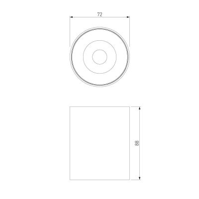 Потолочный светодиодный светильник Elektrostandard Primo 25116/LED a069415