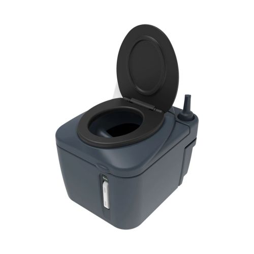 Туалет торфяной для дачи Rostok Eco с разделителем, графит