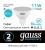 Лампа светодиодная Gauss GU10 11W 4100K матовая 13621 Лампа светодиодная Gauss GU10 11W 4100K матовая 13621