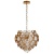 Подвесной светильник Crystal Lux Deseo SP6 D460 Gold Подвесной светильник Crystal Lux Deseo SP6 D460 Gold