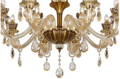 Подвесная люстра iLamp Asia 61078-8+4 BR