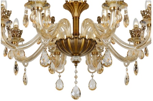 Подвесная люстра iLamp Asia 61078-8+4 BR