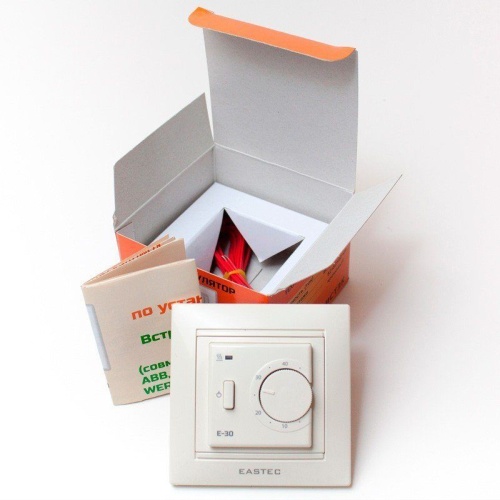 Терморегулятор E-30 кремовый