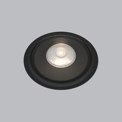 Встраиваемый светодиодный светильник Elektrostandard Slide 25083/LED 6W 4200K чёрный a062944