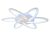 Потолочная светодиодная люстра Ambrella light Original FA541