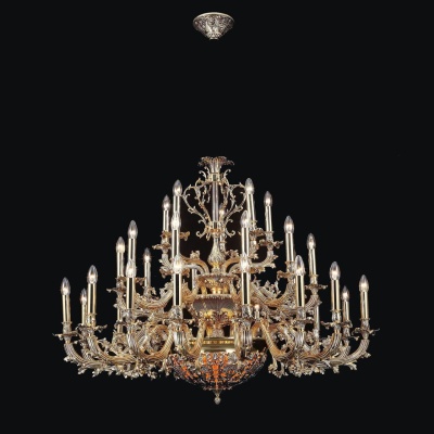 Подвесная люстра Lucia Tucci Firenze 1780.30.4 Antique Gold