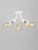 Потолочная люстра Vitaluce V3927-0/6PL