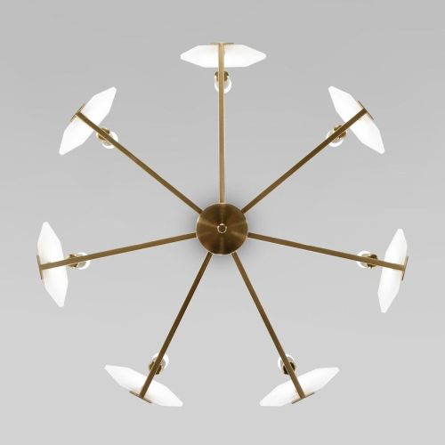 Потолочная люстра Eurosvet Marble 60158/7 латунь