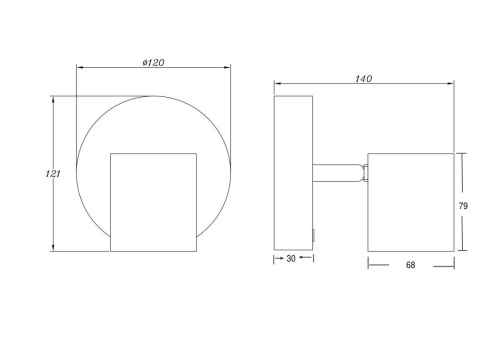Светодиодный спот Freya PointFive FR10005CW-L6MG