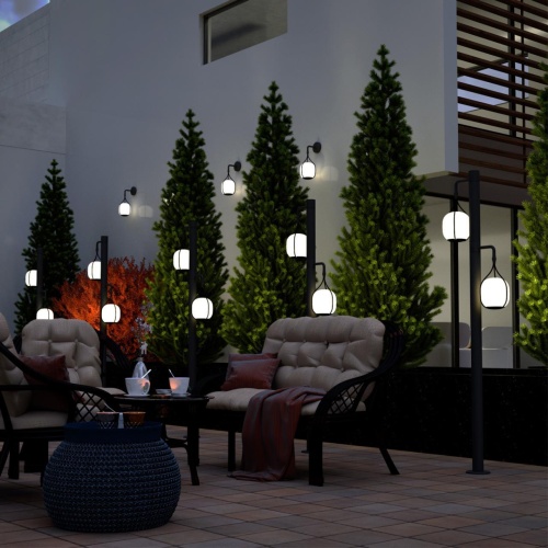 Уличный настенный светодиодный светильник Novotech Street Roca 358581