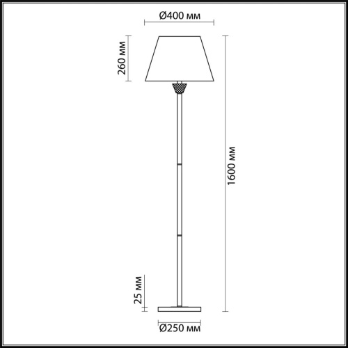 Торшер Lumion Neoclassi Abigail 4433/1F