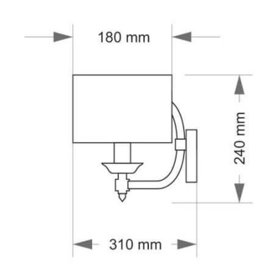 Бра Kutek Mood Fagiano FAG-K-1 (ZM/A)
