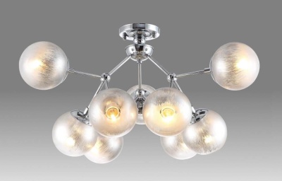 Потолочная люстра Crystal Lux Medea PL9 Chrome