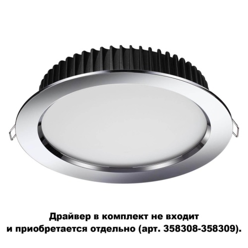 Встраиваемый светодиодный светильник Novotech Spot Drum 358307 Встраиваемый светодиодный светильник Novotech Spot Drum 358307