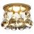 Встраиваемый светильник Ambrella light Crystal K2051C KF/G Встраиваемый светильник Ambrella light Crystal K2051C KF/G