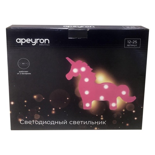 Настольная лампа Apeyron Единорог 12-25 Настольная лампа Apeyron Единорог 12-25