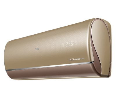 Инверторный кондиционер золотистого цвета Haier AS25S2SJ1FA-G/1U25JECFRA