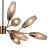 Потолочная люстра Escada Desire 10165/12PL Copper Потолочная люстра Escada Desire 10165/12PL Copper
